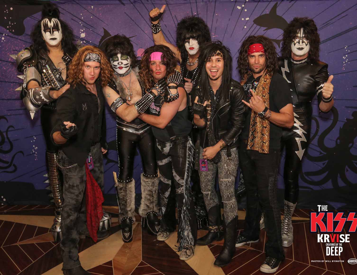 Hanging out with KISS aboard the KISS Kruise VI!
